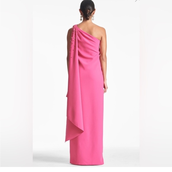 Sachin & Babi Womens Leslie Gown, Pink NWT SZ 0 - Picture 3 of 7